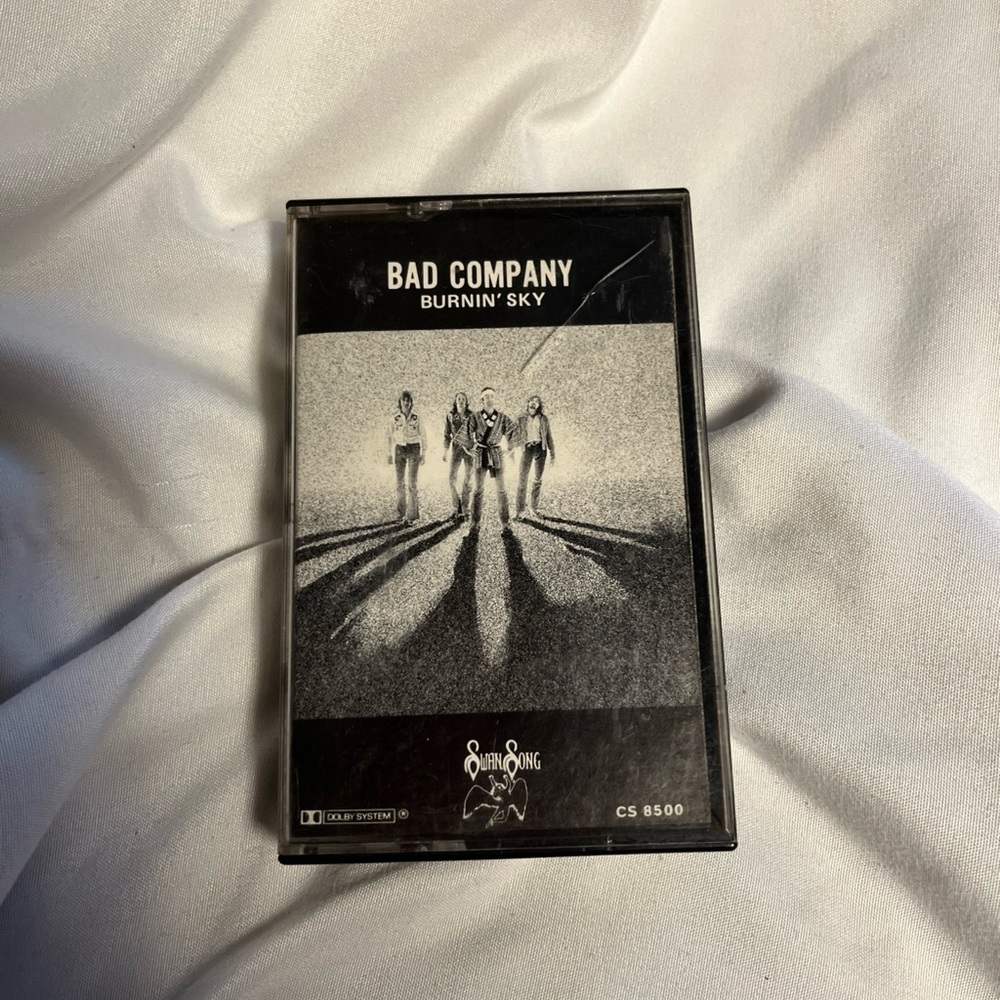 Bad Company‎ Burnin' Sky Cassette